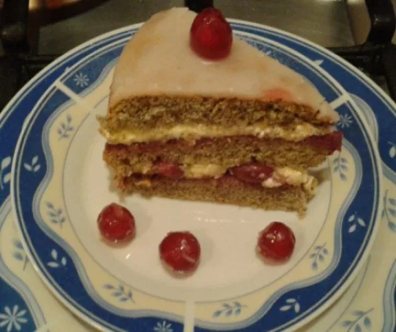 Túrós-vaníliás máktorta    recept