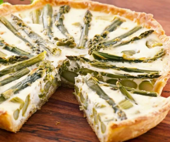 Spanyol spárgás pite recept