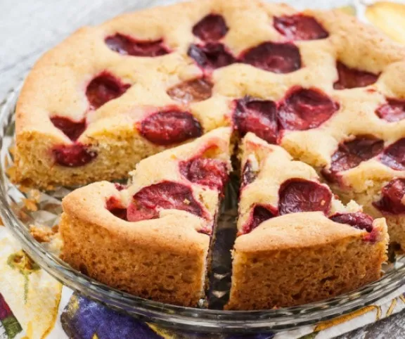 Szilvás pitetorta ricottával recept