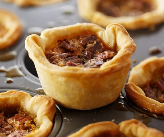 Pekándiós vajas tortácska recept