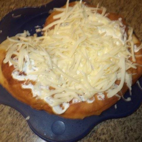 Lángos egyszerűen recept