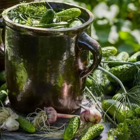 Kovászos uborka krumplival recept