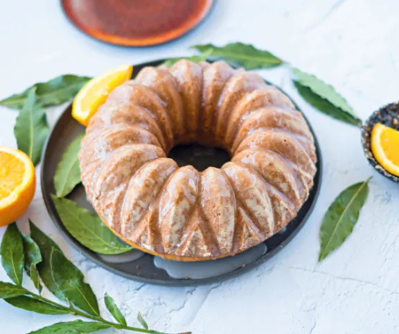 Fűszeres narancsos kuglóf recept