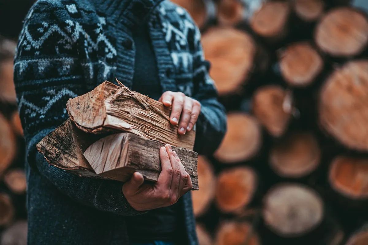 Ne a lakótérben szárítsuk a tűzifát /Fotó: Shutterstock