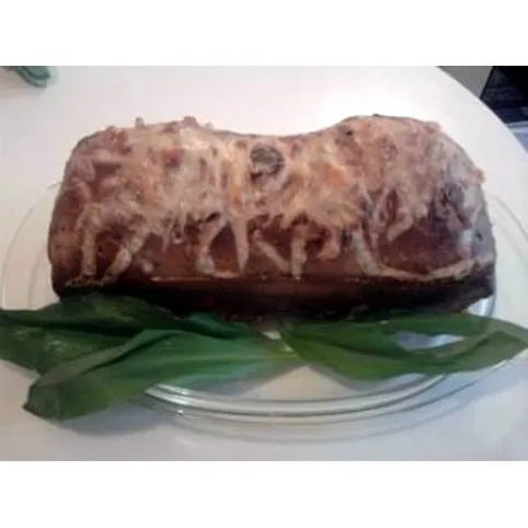 Baconös-medvehagymás kenyér recept