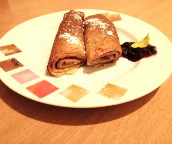 Áfonyalekváros palacsinta recept