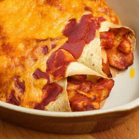 Csirkés enchilada recept