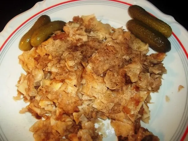 Fehérboros káposztás kocka recept