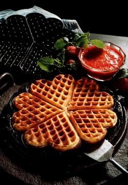 Waffel, bár mi nem reggelire ennénk...