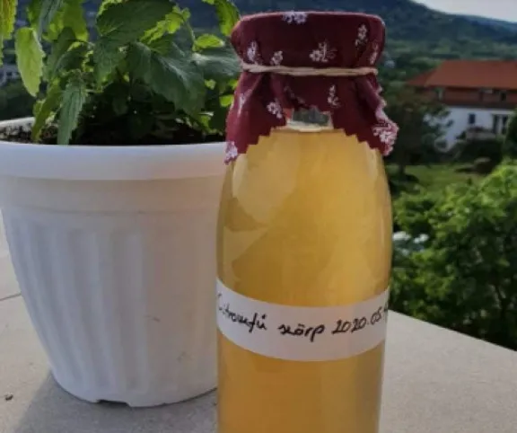 Citromfűszörp  recept