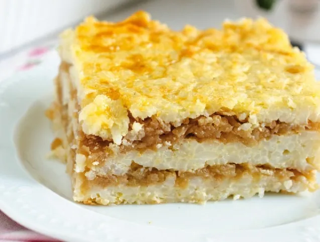 Almás rizsfelfújt recept