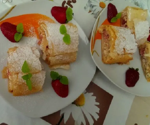 Epres-túrós rétes (teljes kiőrlésű lisztből) recept
