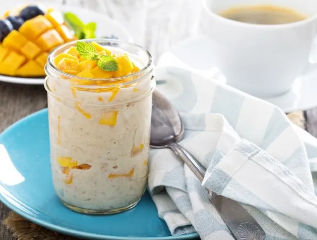 Kókuszos tejberizs mangóval recept