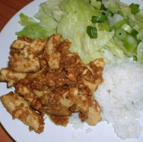 Mogyorós csirke recept