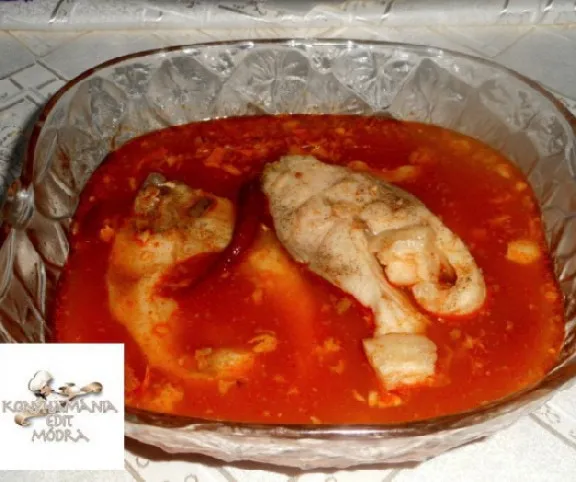 Halászlé négyféle halból recept