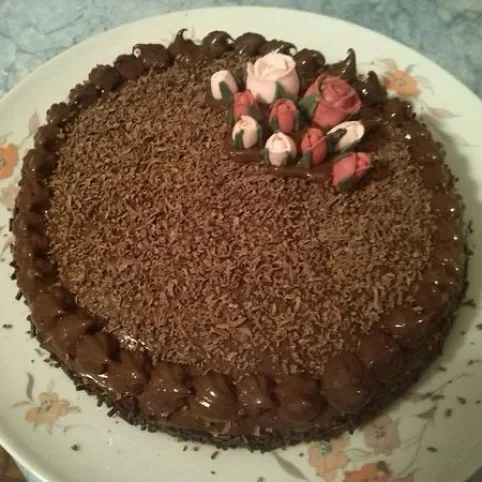 Étcsokoládétorta recept