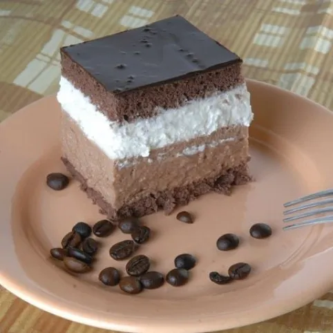 Tejszínes kapucíner szelet II. recept