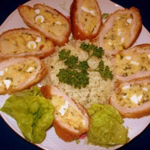 Rántott töltött karaj recept