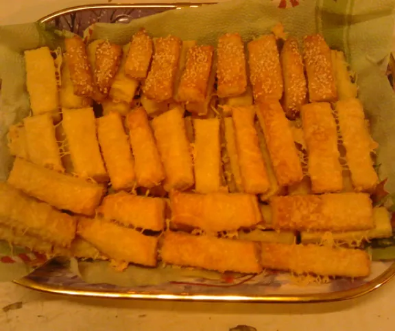 Sós-sajtos rudácskák recept