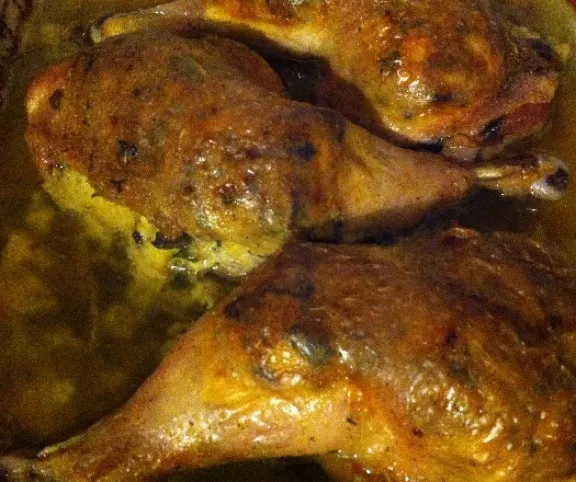 Töltött csirkecomb - paleósan recept
