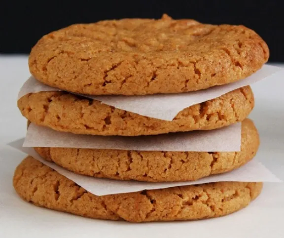 Omlós mogyoróvajas keksz recept