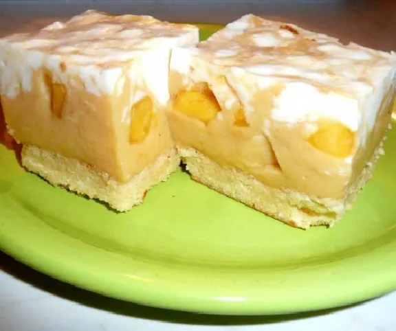 Barackos-joghurtos kocka (gluténmentes) recept