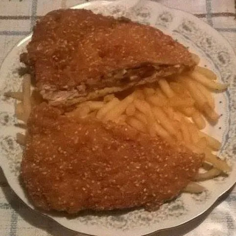Szalonnás-mustáros sertésszelet szezámmaggal recept