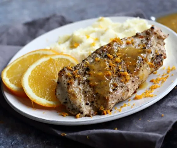 Pulykamell narancsmártásban recept