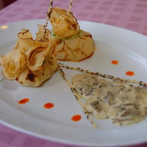 Sonkás palacsintabatyu recept