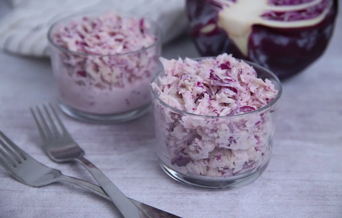 Coleslaw majonézes káposztasaláta