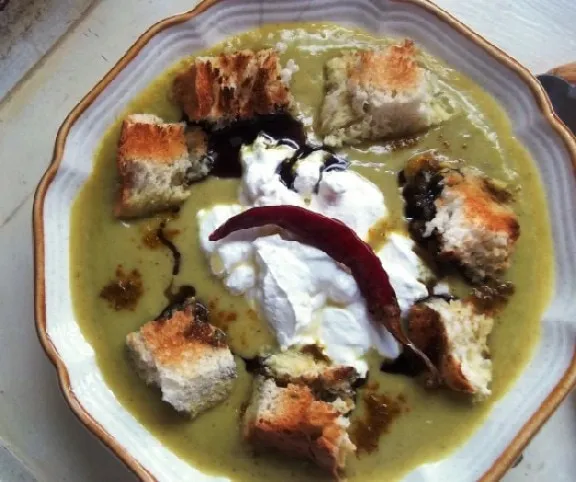 Tejszínes cukkinikrémleves recept