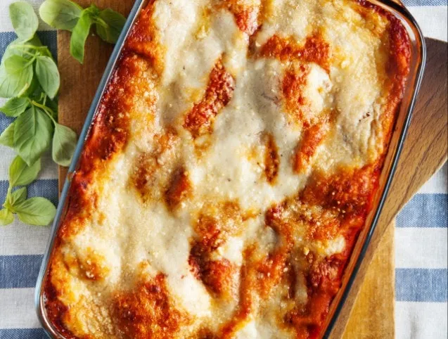 Vegetáriánus lasagne csípősen recept