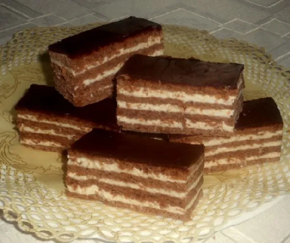 Mézes krémes - kókuszos krémmel recept