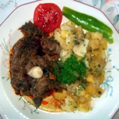 Vörösboros resztelt borjúmáj recept