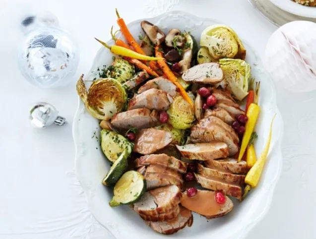 Sertésszűz áfonyamártással recept