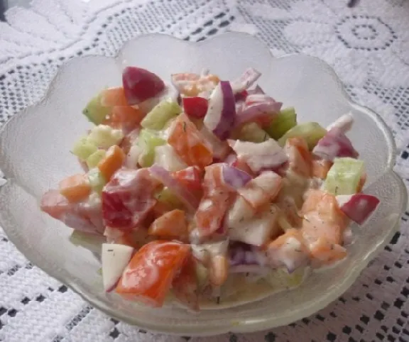 Tavaszi vitaminsaláta recept