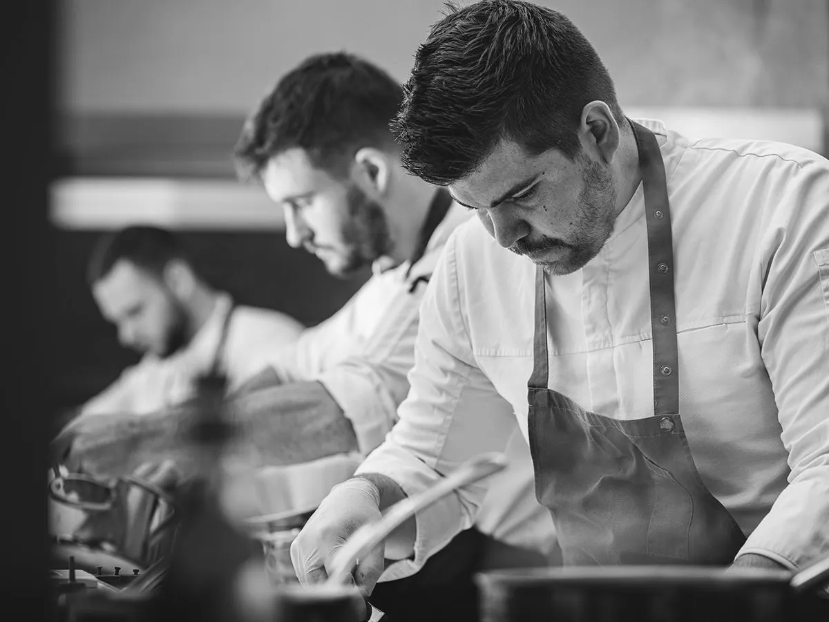 Dalnoki Bence (Fotó: Magyar Bocuse d'Or Akadémia/Fekete Antonio)