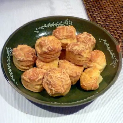 Hajtogatott sajtos pogácsa II. recept