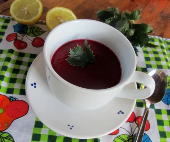 Almás céklakrémleves recept