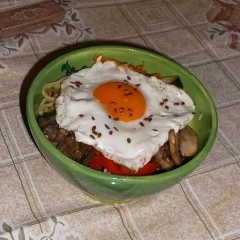 Bibimbap recept