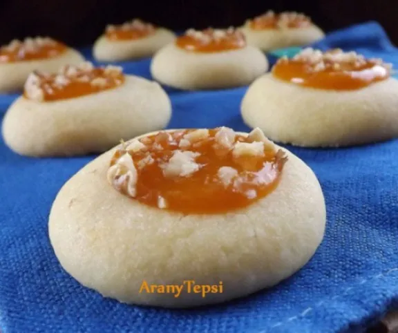 Lekváros aprósüti recept