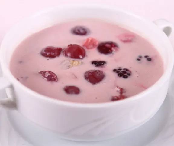 Hideg erdei gyümölcsleves recept