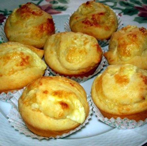 Sajtos tekert muffin recept