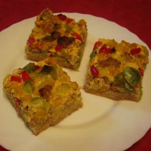 Pikáns pórés lepény recept