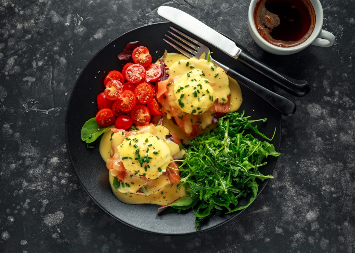 Ez a lazacos Eggs Benedict tökéletes napindító étkezésnek / Fotó: Shutterstock