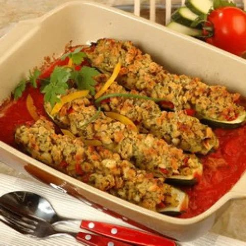 Cukkini kenyérkéregben  recept