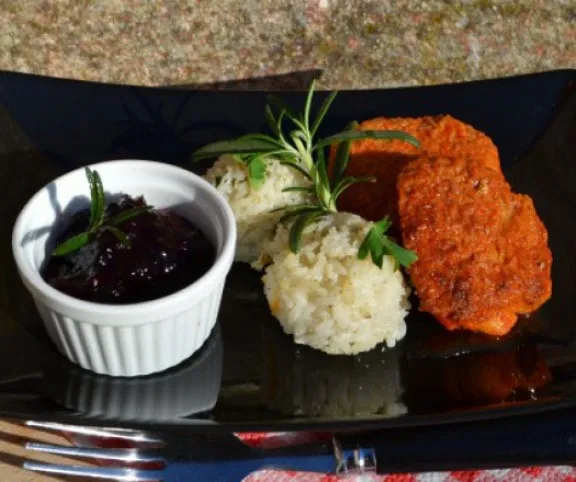 Szűzpecsenye gyümölcsöntettel recept