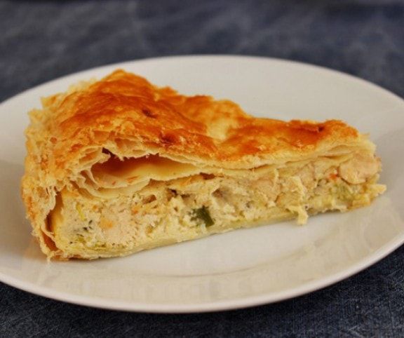 Húsos-zöldséges pite recept