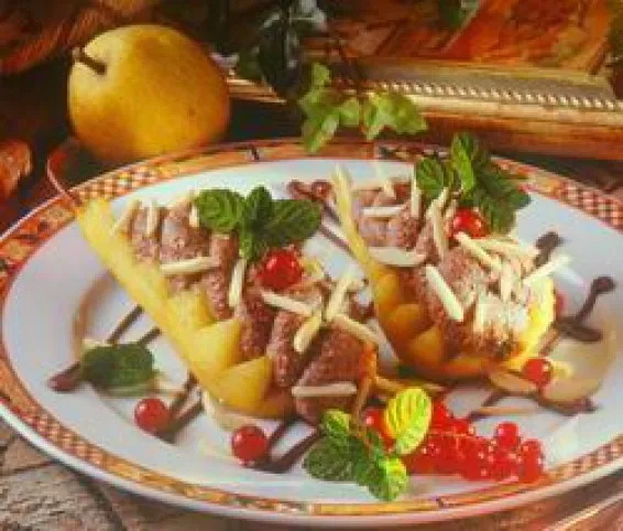 Töltött körte recept