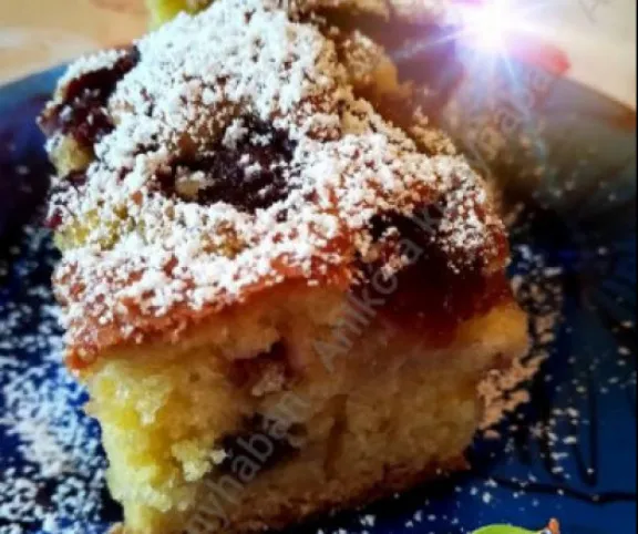 Retro meggyes süti recept
